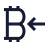 Bitcoin Receive icon preview