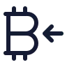 Bitcoin Receive icon preview