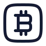 Bitcoin Rectangle icon preview