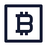 Bitcoin Rectangle icon preview