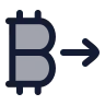 Bitcoin Send icon preview