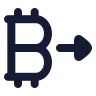 Bitcoin Send icon preview