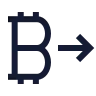 Bitcoin Send icon preview