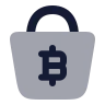 Bitcoin Shopping icon preview