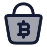 Bitcoin Shopping icon preview