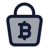 Bitcoin Shopping icon preview