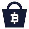Bitcoin Shopping icon preview