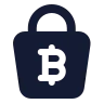 Bitcoin Shopping icon preview
