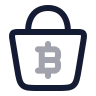 Bitcoin Shopping icon preview