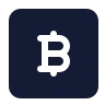 Bitcoin Square icon preview