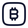 Bitcoin Square icon preview