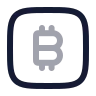 Bitcoin Square icon preview