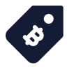 Bitcoin Tag icon preview