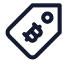 Bitcoin Tag icon preview