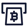 Bitcoin Withdraw icon preview