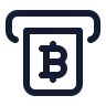 Bitcoin Withdraw icon preview