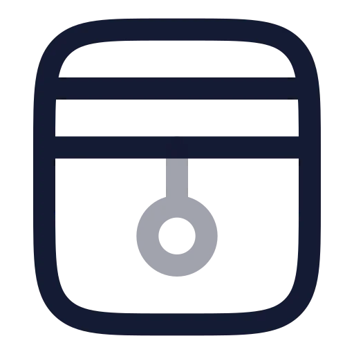 Blinds Icon in Twotone Rounded style