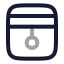 Blinds icon with twotone rounded style