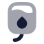 Bloodbag icon with bulk rounded style