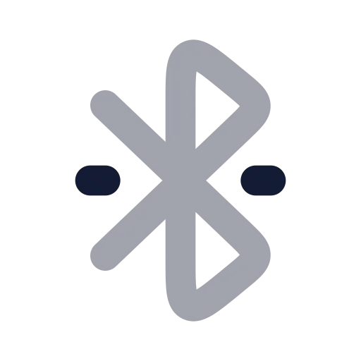 Bluetooth Connected Icon in Bulk Rounded style