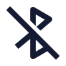 Bluetooth Not Connected icon preview