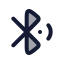 Bluetoothsearching icon with duotone rounded style