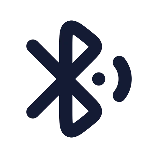 Bluetooth Searching Icon in Solid Rounded style