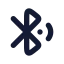 Bluetoothsearching icon with solid rounded style