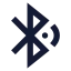 Bluetoothsearching icon with solid sharp style
