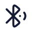 Bluetoothsearching icon with stroke rounded style