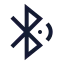 Bluetoothsearching icon with stroke sharp style