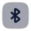 Bluetoothsquare icon with bulk rounded style