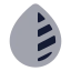 Blur icon with bulk rounded style