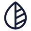 Blur icon with stroke rounded style