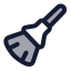 Blushbrush icon with duotone rounded style