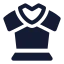 Bodyarmor icon with solid sharp style