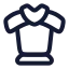 Bodyarmor icon with stroke rounded style