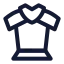 Bodyarmor icon with stroke sharp style