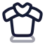 Bodyarmor icon with twotone rounded style