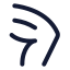 Bodypartleg icon with stroke standard style