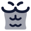 Bodypartsixpack icon with bulk rounded style