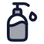 Bodysoap icon with duotone rounded style