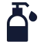 Bodysoap icon with solid sharp style