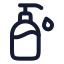 Bodysoap icon with stroke rounded style