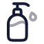 Bodysoap icon with twotone rounded style