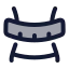 Bodyweight icon with duotone rounded style
