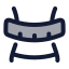 Bodyweight icon with duotone rounded style