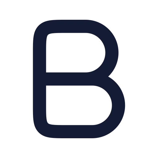 Bold Icon in Solid Rounded style