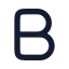 Bold icon with solid rounded style