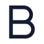 Bold icon with solid sharp style